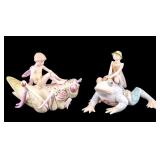 Two Cybis Bisque Porcelain Fantasy Figures