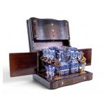 French Napoleon III Boulle Inlay Liqueur Cabinet