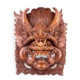Bali Carved Devil / Demon Wood Mask