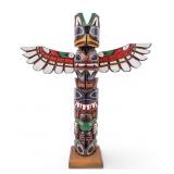 Carved Wood Totem by John Williams (CN 1960-2010)