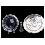 Sterling Silver and Crystal Serving Pieces