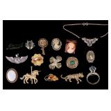 Brooches and Jewelry
