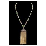 Antique Tassel Necklace