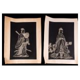 Japanese Woodblock Prints of Chinese Deities
