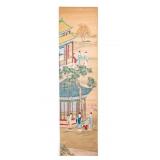 Vintage Chinese Hand Painted Scroll
