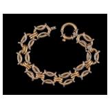 18K Gold Link Bracelet by Giorgio