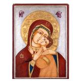 Early 20th C Russian Icon Plaque
