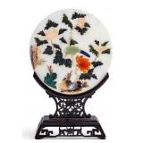 Chinese Hardstone Table Screen