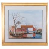 William Renzulli 1991 Watercolor