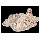 19th C Ceramic Asparagus Serving Dish