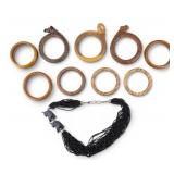Carved Figural and Ethnic Jewelry