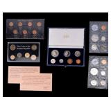 World & U.S. Mint Coin and Proof Set