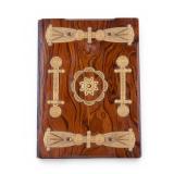 Celtic Revival Irish Bog Yew Blotter
