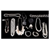 Shell &Faux Pearl Jewelry