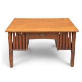 Stickley Desk with Built-In Bookcases