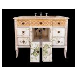 20C Marble Top Commode