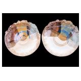 Signed Renzo Faggioli Pottery Chargers