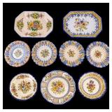 9-Piece Talavera Pottery Serving Group