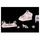 Vintage Glass Perfume Bottles & More Vanity