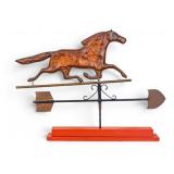 Copper Horse Weathervane