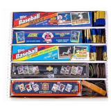 Collection of Sealed Vintage Basebal Card Sets