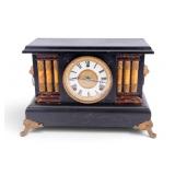 Antique Gilbert Time & Strike Mantle Clock