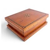 Antique Inlaid Wooden Box