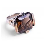 Smoky Topaz Ring