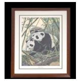 John A. Ruthven "Giant Pandas" Signed Print