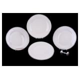 Lenox Moonspun Plates & Towle Silverplate Rattle