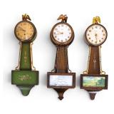 Gilbert 8-Day Banjo Wall Clocks