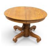 Oak Kitchen Table wirh Leaves
