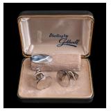 Raimond Sterling Silver Cuff Links & Tie Clip