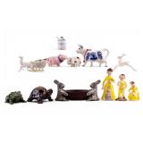 Delft and Mid Century Ceramic Figurines