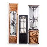 Iron & Wood Decorative Wall Panels
