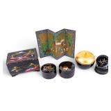Asian Lacquerware Boxes, Screen