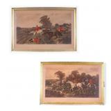 2 Fox Hunting Engravings, J.F. Herring