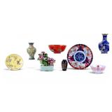 Cloisonnï¿½, Stone Flowered Bonsai Tree & More Asian
