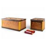 Vintage Bait Cans (2), Boy Scout Harmonica