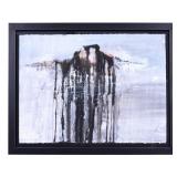 Abstract Painting by Carol Galligan (Am 20th C)