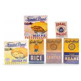 Vintage Store Packaging for Food Items