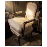 Vintage Louis XV-Style Armchair