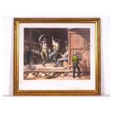 1849 Hand Color Lithograph After Wm. Sidney Mount