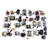 Vintage Fishing Reels Group w/ Abu Gracia