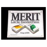 Merit Cigarettes Advertising Sign