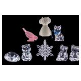 Crystal and Glass Animal Figurines