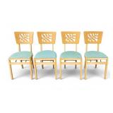 Mid Century Stakmore Furniture Folding Chairs