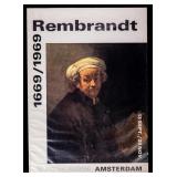 Rembrandt Rijksmuseum Amsterdam Exhibition Poster