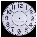 O.B. McClintock Co. Leaded Glass Dial