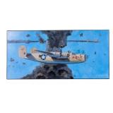 B-24 Liberator Acrylic on Board, Steve Stigall